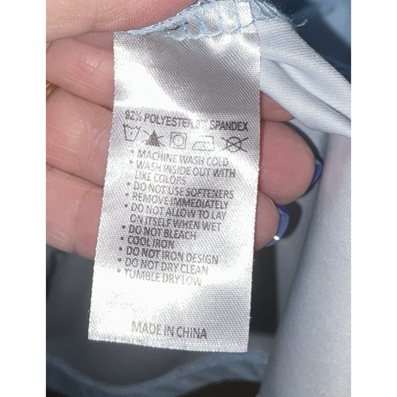 Mens HAM AND EGG‎ Golf Golfing Blue Polo Shirt Pig & Chicken Print Sz Small - Picture 5 of 9